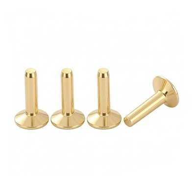 Rivetti in ottone massiccio